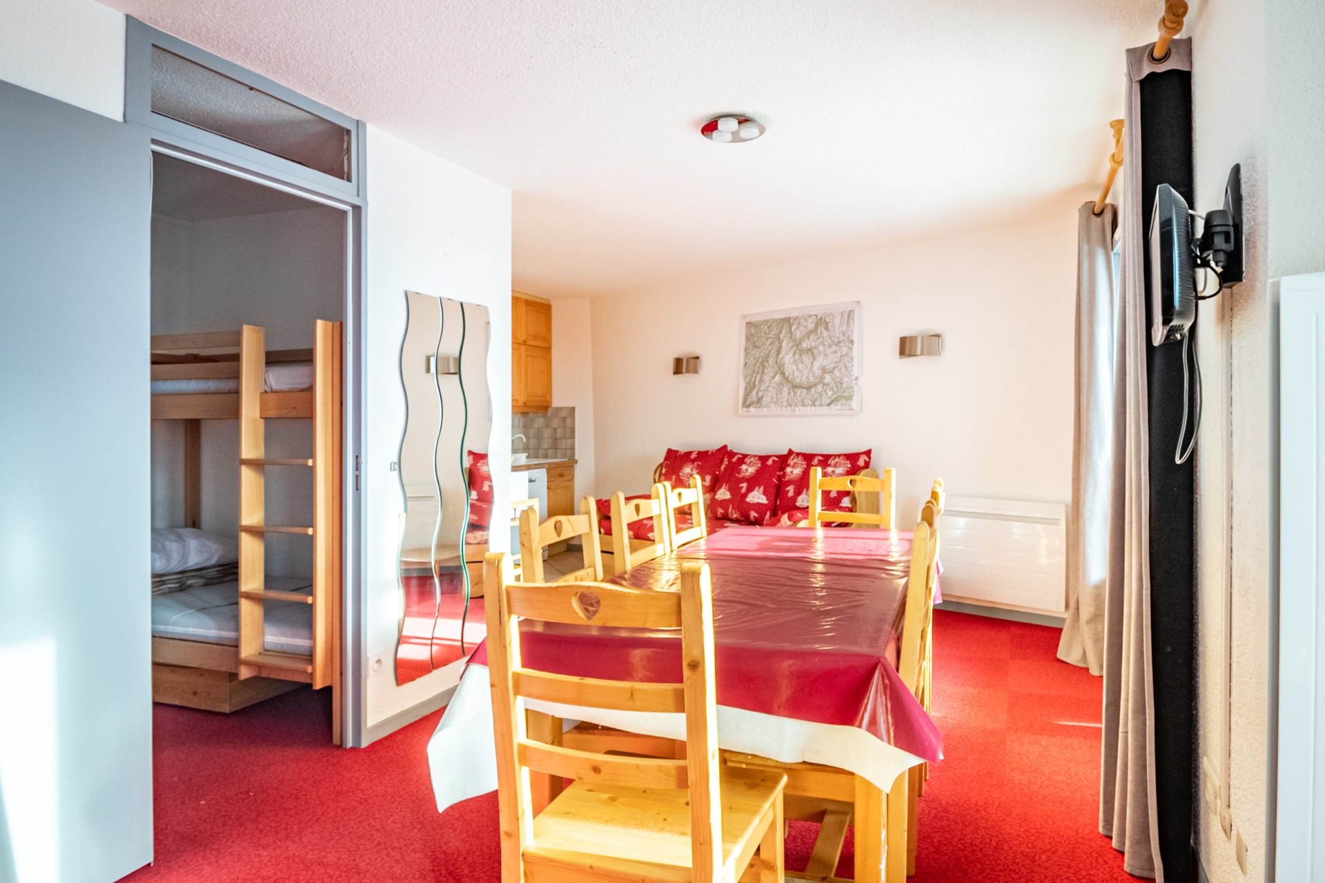 2-kamer appartement cabine - 2 t/m 8 personen - Appartements Cimes De Caron - Val Thorens
