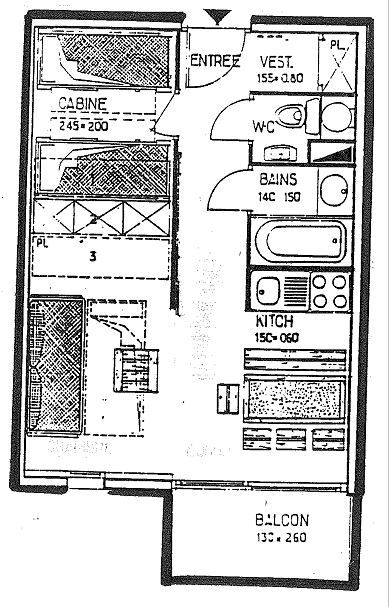 Appartement 2 pièces pour 4, photo 7